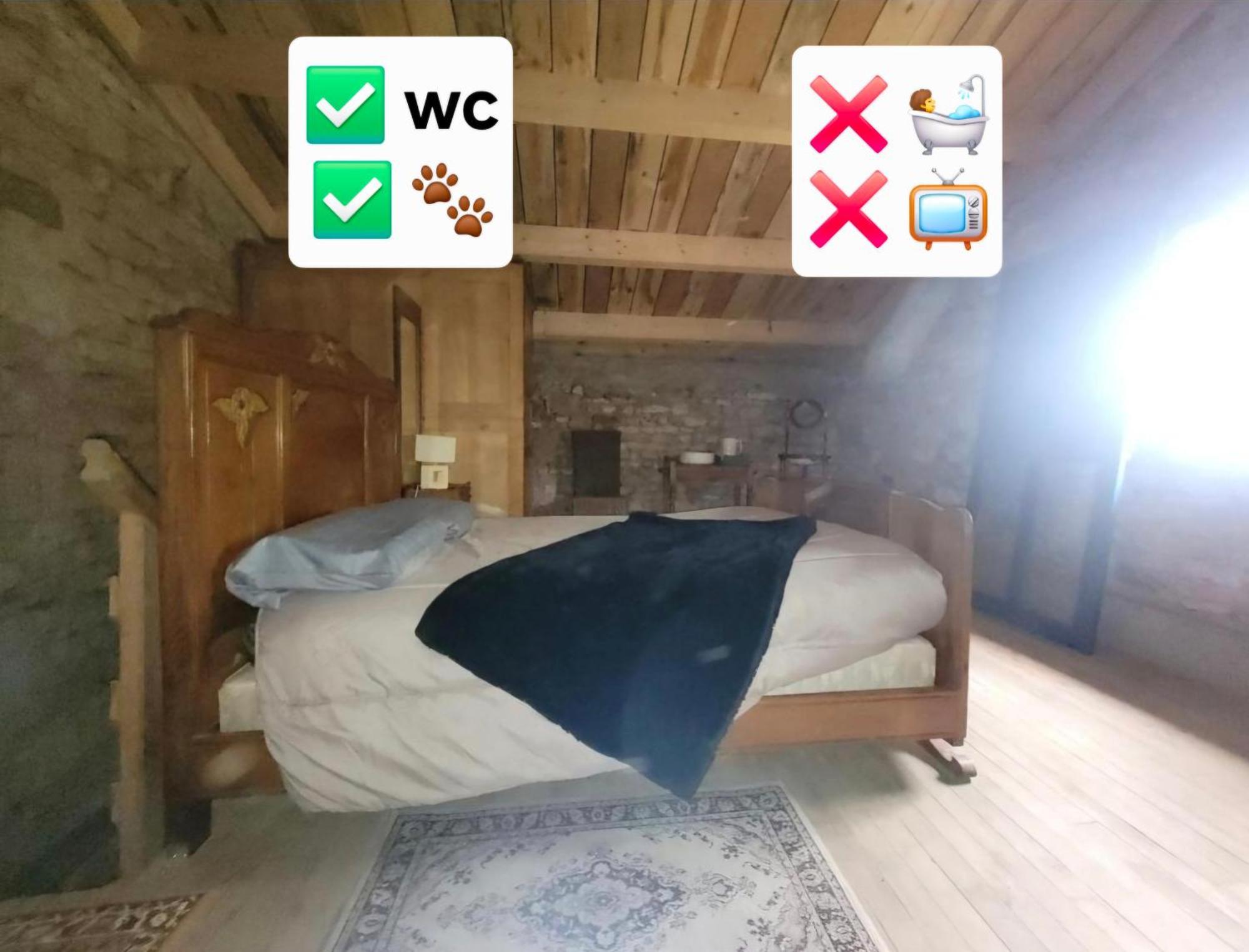 Nuit Insolite, Chambre Au Dessus D'Une Etable La Chapelle-Themer Exteriér fotografie